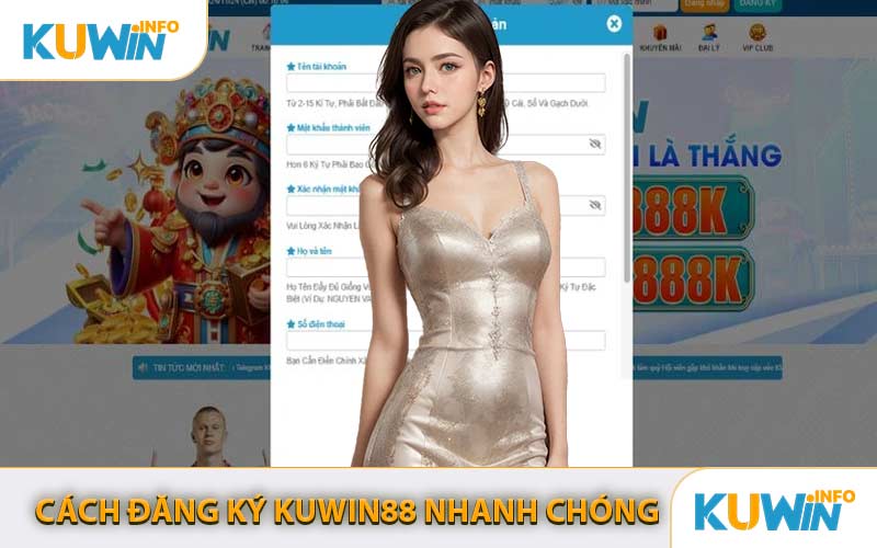 Cách Đăng Ký KUWIN88 Nhanh Chóng