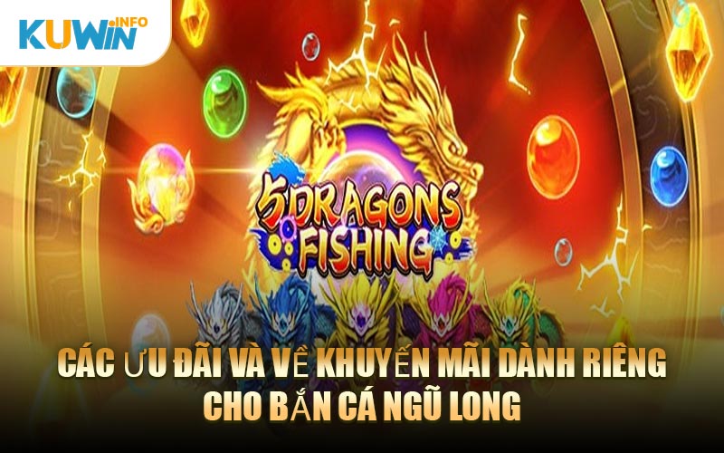 Các Ưu Đãi Và Về Khuyến Mãi Dành Riêng Cho Bắn Cá Ngũ Long